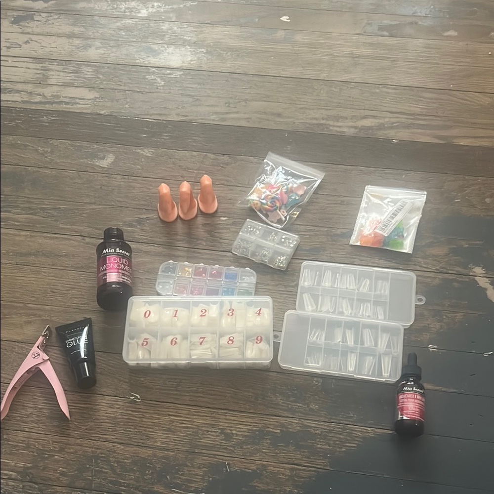 Nail Art Kit with Tools and Accessories